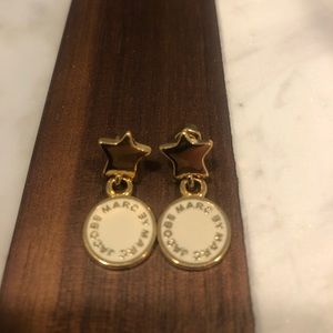 Marc Jacobs enamel drop down earrings